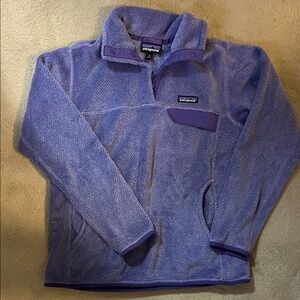 Patagonia Lavender Fleece Jacket